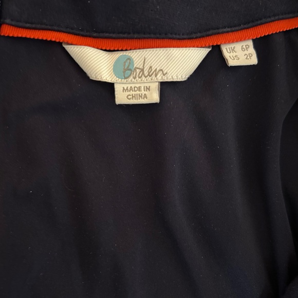 Boden Colorblock Maxi Dress (size: 2P) - Picture 4 of 5